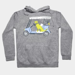 Golf Cart Dog Hoodie